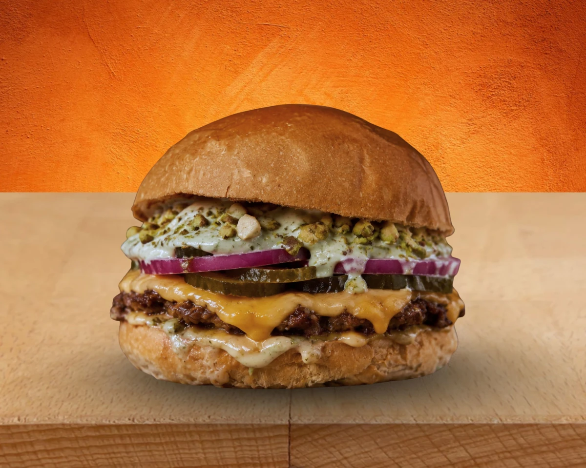 PICKLE RICK BURGER